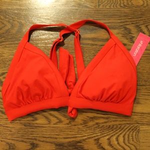 Xhilaration Red Bikini Top, New With Tags